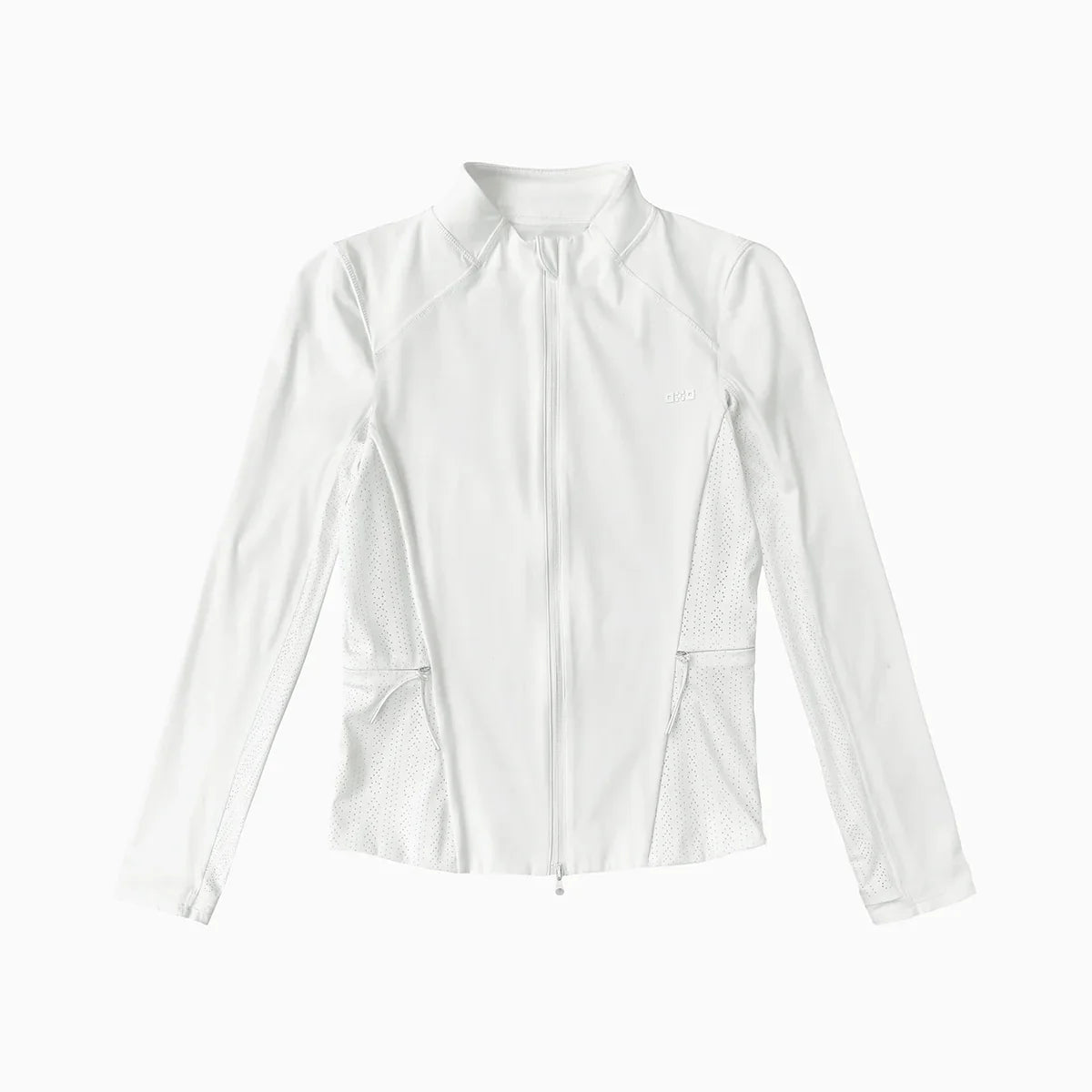 White jacket on a white background