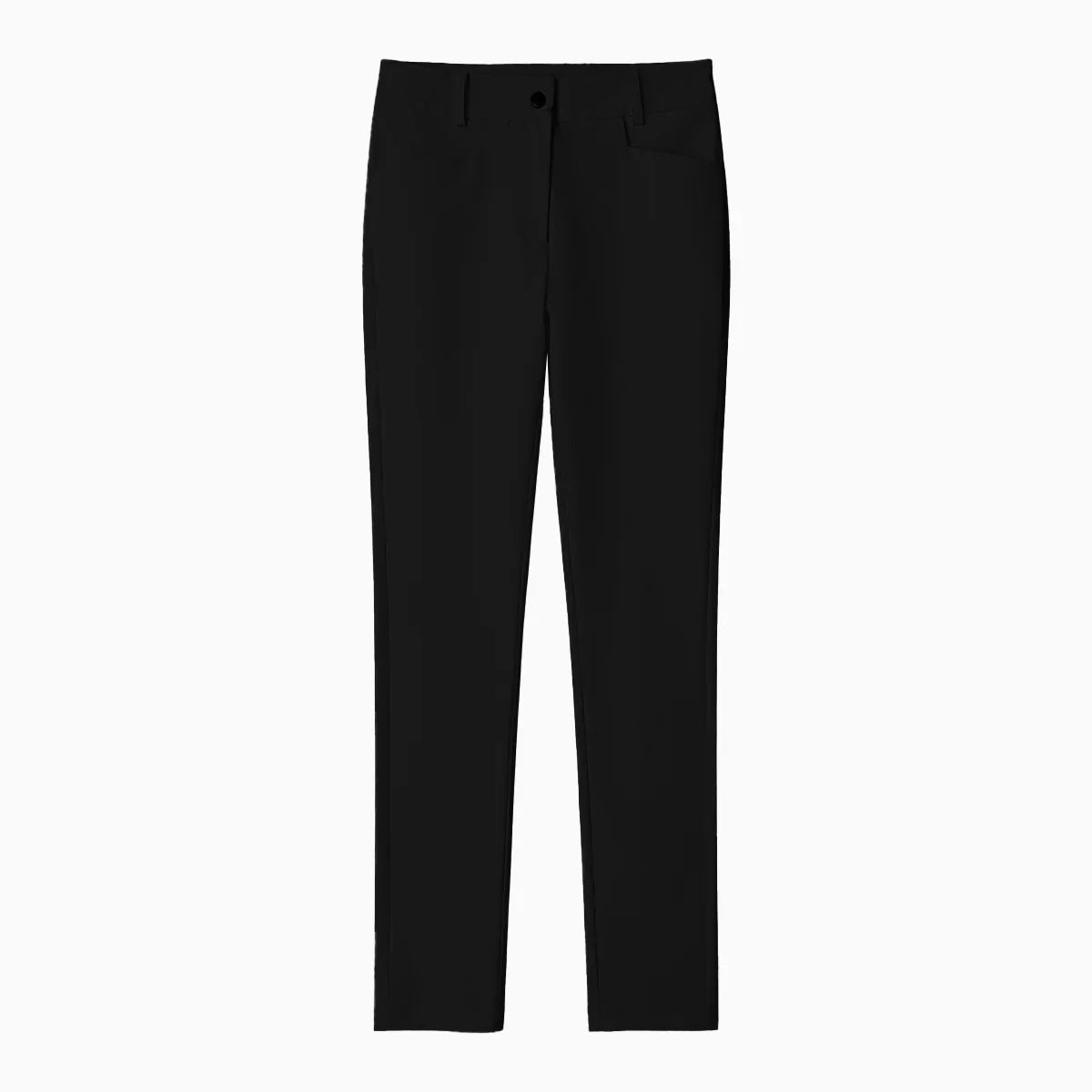 Black pants on a white background