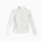 White jacket on a white background