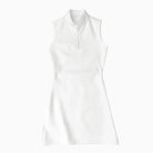 White sleeveless top on a light gray background