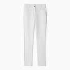 White pants on a white background