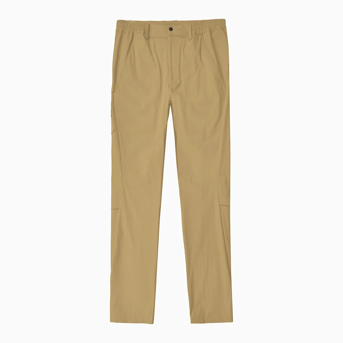 Beige pants on a white background