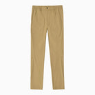 Beige pants on a white background